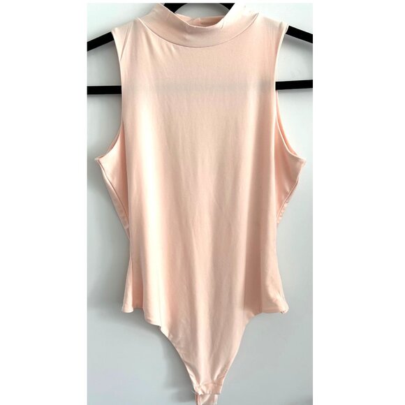 Prettylittlething Light Salmon Color Bodysuit Sz 8 - Picture 1 of 5